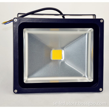 50W High Efficient Aluminium RGB led outdoor flood light